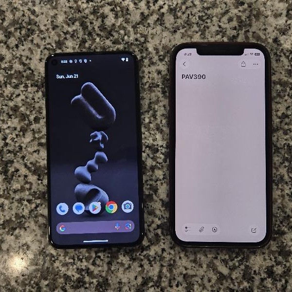 Google Pixel 5 - AT&T, 128 GB, Black, 8 GB, GD1YQ