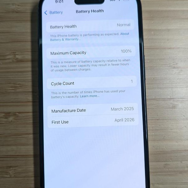 Apple iPhone 16 - Unlocked, 128 GB, Black, A3081