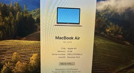 Good
													MacBook Air 2020 - 13" - Apple M1, Gold, 256 GB, 8 GB, photo 5 of 11