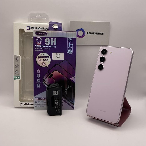 Samsung Galaxy S23 - Unlocked, 128 GB, Lavender, 8 GB, SM-S911U1