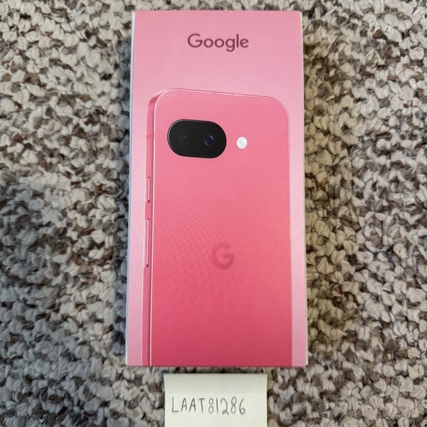 Google Pixel 9a - Unlocked, Peony, 128 GB, 8 GB