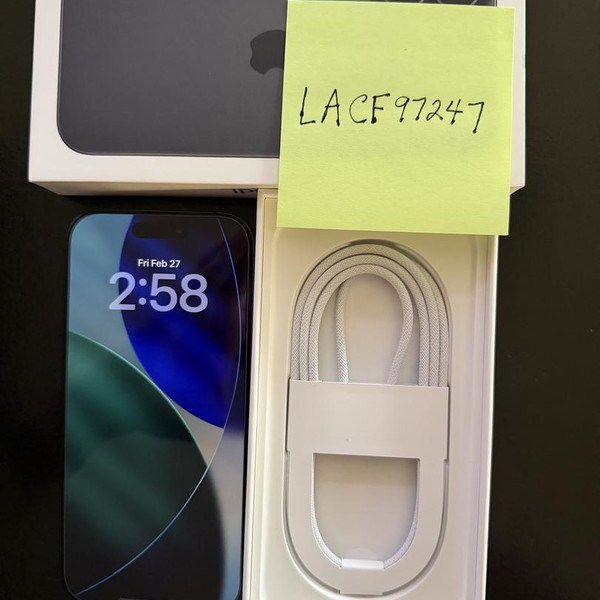 Apple iPhone 17 - Verizon, 256 GB, Black, A3258