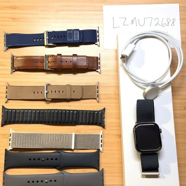 Apple Watch Series 10 46mm - Unlocked, Natural, A3003 - Cellular, Titanium