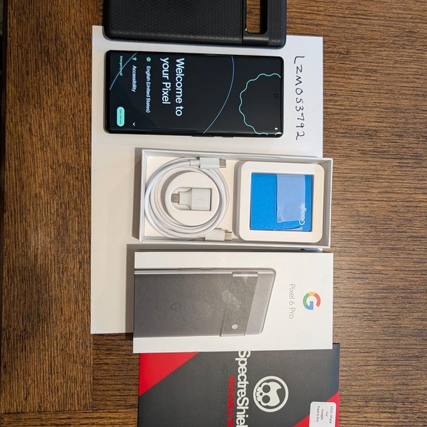 Google Pixel 6 Pro - Verizon, 256 GB, Black, 12 GB, G8VOU