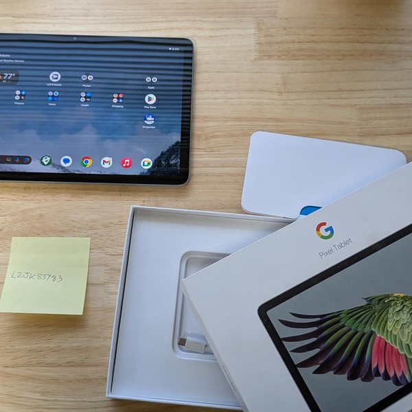 Google Pixel Tablet 11 inch - Wi-Fi, 128 GB, Hazel, 8 GB, NO Dock