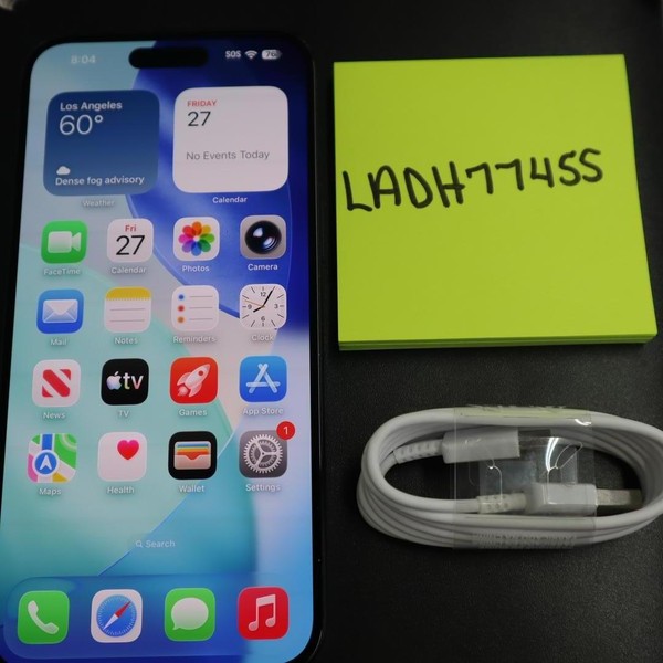 Apple iPhone 16 Plus - Verizon, 128 GB, Black, A3082