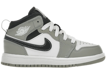 Jordan 1 Mid Light Smoke Grey (2022) (PS) for sale