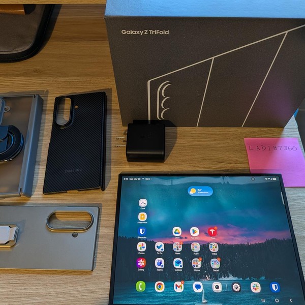 Galaxy Z Trifold - Unlocked, 512 GB, Crafted Black, 16 GB, SM-F968U1