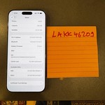 Good Apple iPhone 16 Pro Max - Unlocked, 256 GB, Natural, A3084
