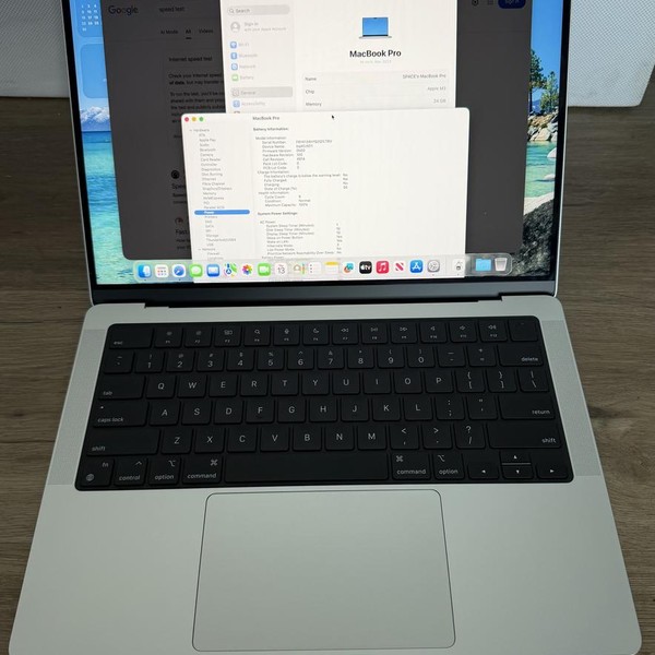 MacBook Pro Late 2023 (M3) - 14 inch - 1 TB, Silver, 24 GB, Apple M3, 10-core GPU