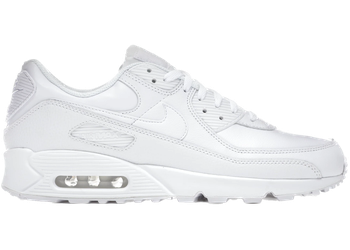 Nike Air Max 90 Leather Triple White (2020) for sale