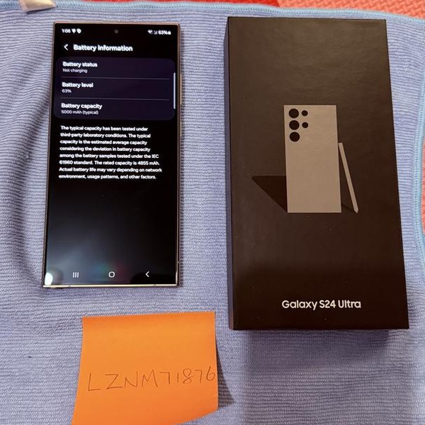 Samsung Galaxy S24 Ultra - Verizon, Gray, 256 GB, 12 GB, SM-S928U