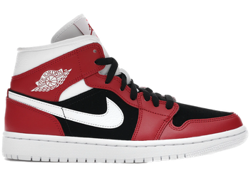Jordan 1 Mid Gym Red Black (Women's) for sale