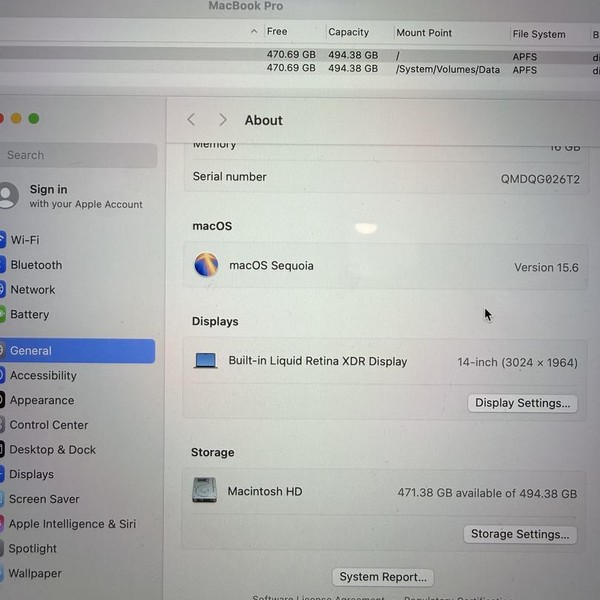 MacBook Pro 2021 - 14 inch - 512 GB, Silver, 16 GB, Apple M1 Pro 8-core