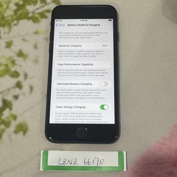 Apple iPhone SE 2nd Gen 2020 - Unlocked, 64 GB, Black, A2275