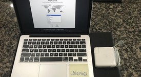 Good
													MacBook Pro 2014 (Retina) - 13" - Silver, 128 GB, 8 GB, photo 1 of 6