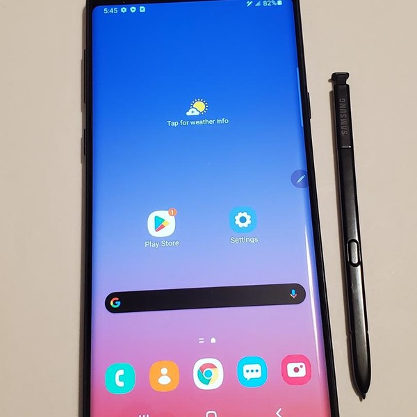 Samsung Galaxy Note 9 - Unlocked, 128 GB, Black, 6 GB, SM-N960U1