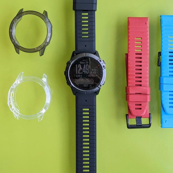 Garmin Fenix 6X - Black, Sapphire