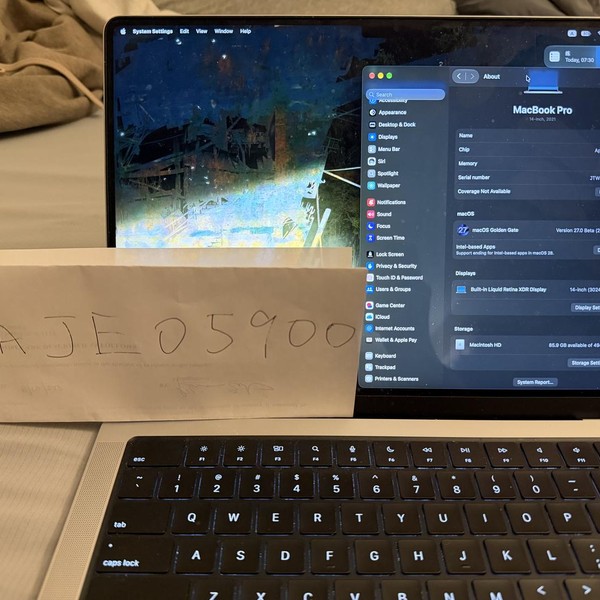 MacBook Pro 2021 - 14 inch - 512 GB, Silver, 16 GB, Apple M1 Pro 8-core