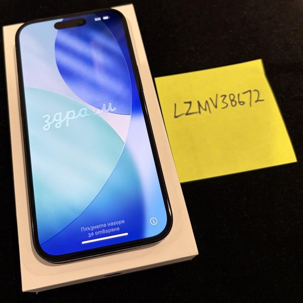 Apple iPhone 15 - Unlocked, 256 GB, Black, A2846