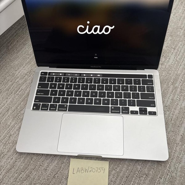 MacBook Pro 2020 - 13 inch - 512 GB, Silver, 8 GB, Apple M1