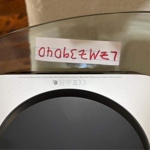 Mac mini 2023 - 512 GB, 16 GB, Apple M2, 1 Gigabit Ethernet