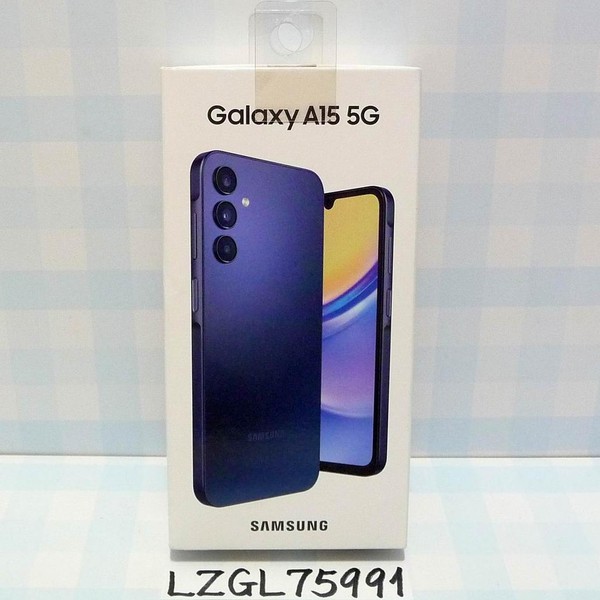 Samsung Galaxy A15 5G - Metro by T-Mobile, 128 GB, Black & Blue, 4 GB
