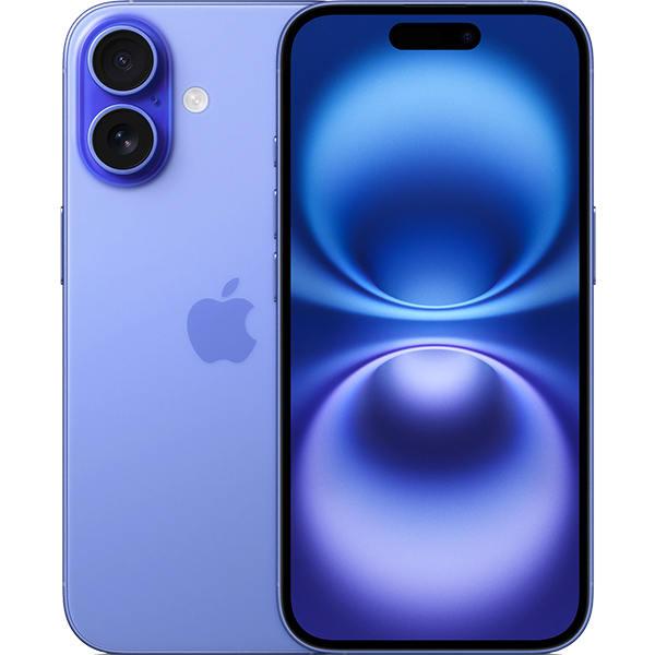 Apple iPhone 16 - Unlocked, 128 GB, Ultramarine, A3081