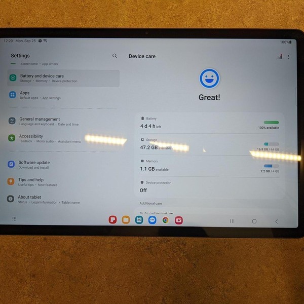 Samsung Galaxy Tab S7 FE - Wi-Fi, 64 GB, Mystic Black, 4 GB