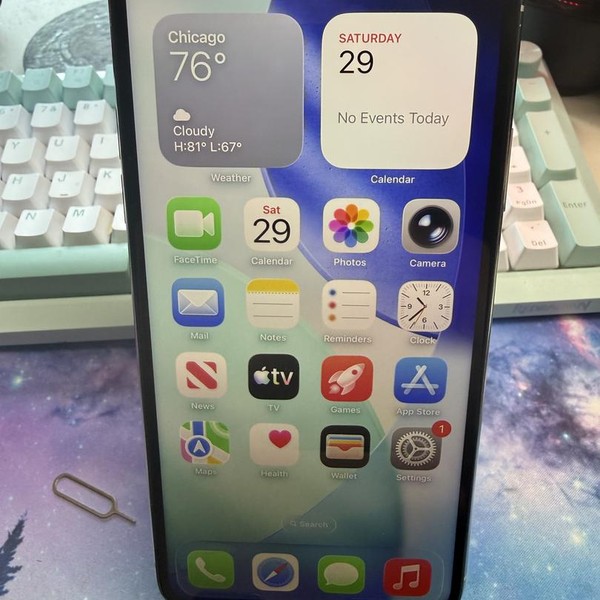 Apple iPhone 11 Pro Max - Unlocked, 256 GB, Silver, A2161