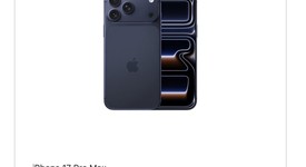 New
													Apple iPhone 17 Pro Max - Unlocked, Deep Blue, 256 GB, A3257, photo 4 of 7