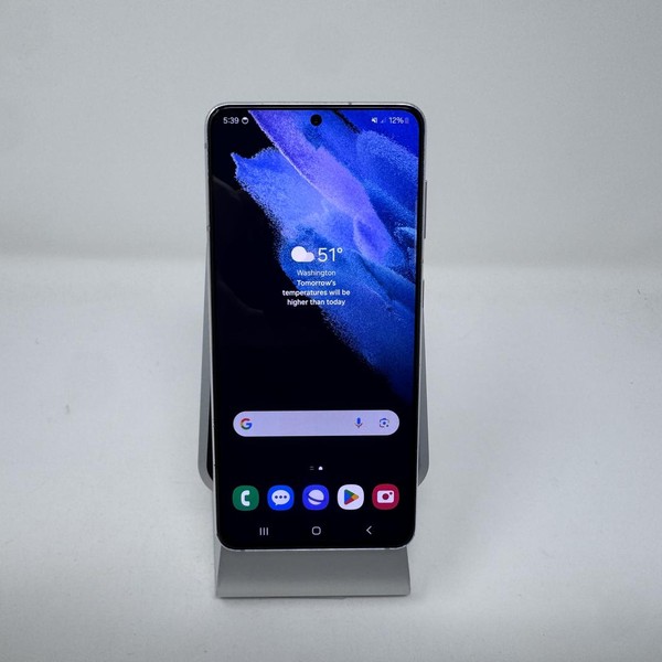 Samsung Galaxy S21 5G - Unlocked, 128 GB, White, 8 GB, SM-G991U1