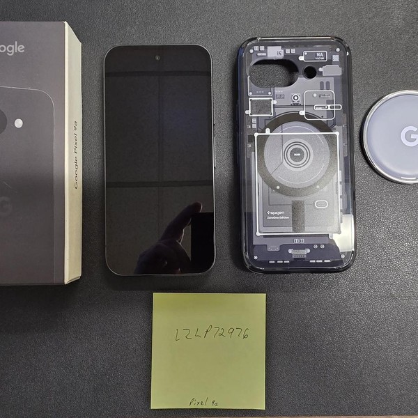 Google Pixel 9a - Unlocked, 256 GB, Obsidian, 8 GB