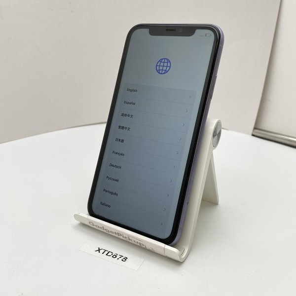 Apple iPhone 11 - Unlocked, 128 GB, Purple, A2111