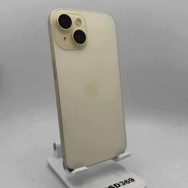 Apple iPhone 15 - Unlocked, 128 GB, Yellow, A2846