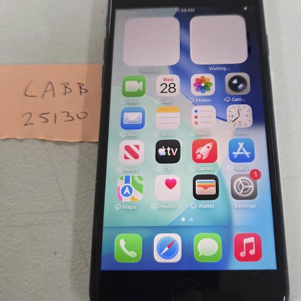 Apple iPhone SE 3rd Gen 2022 - Unlocked, Midnight, 128 GB, A2595