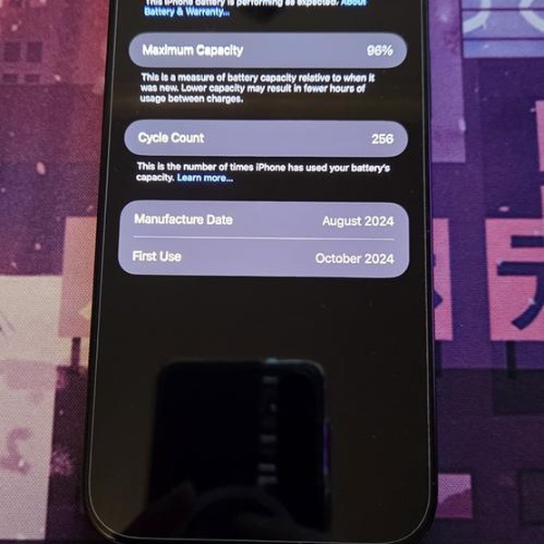 Apple iPhone 16 Pro Max - Unlocked, 256 GB, Black, A3084