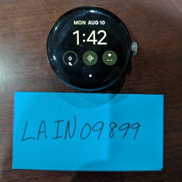 Google Pixel Watch - Wi-Fi, Black, Wi-Fi