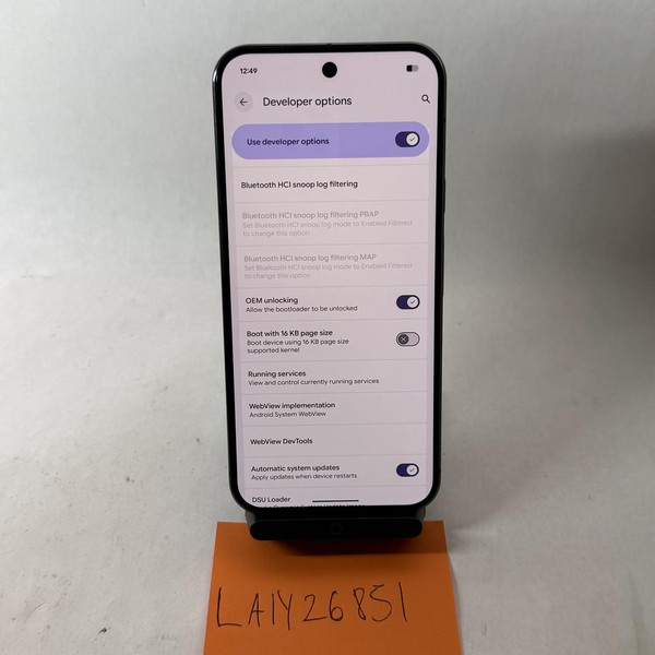 Google Pixel 9 Pro XL - Unlocked, 256 GB, Obsidian, 16 GB, GGX8B