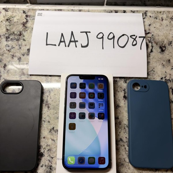 Apple iPhone 16e - Unlocked, 256 GB, Black, A3212