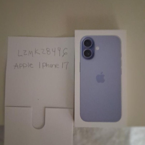 Apple iPhone 17 - Unlocked, 256 GB, Mist Blue, A3258