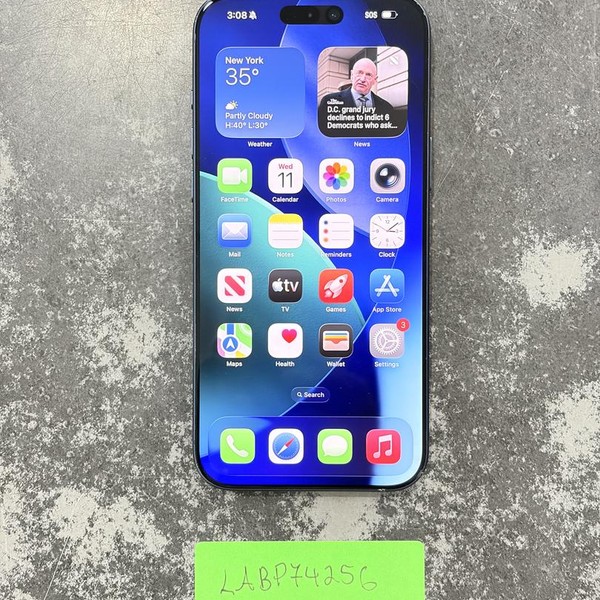 Apple iPhone 17 Pro Max - Unlocked, 256 GB, Deep Blue, A3257