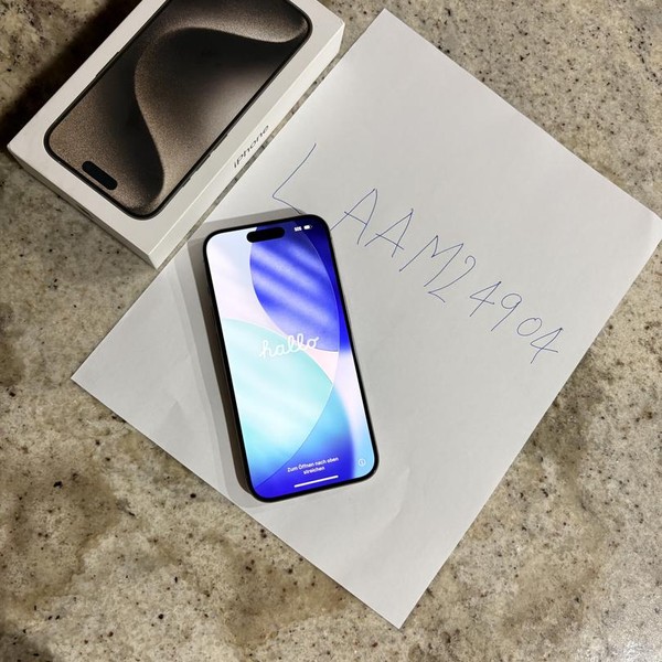 Apple iPhone 15 Pro - T-Mobile, 128 GB, Natural, A2848