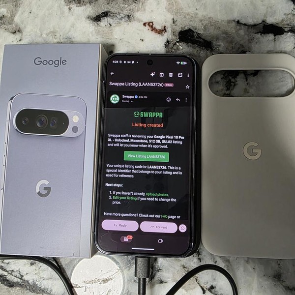 Google Pixel 10 Pro XL - Unlocked, 512 GB, Moonstone, GUL82