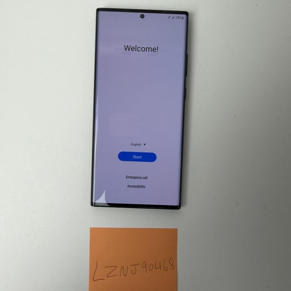 Samsung Galaxy Note 20 Ultra 5G - Verizon, 128 GB, Mystic Black, 12 GB, SM-N986U