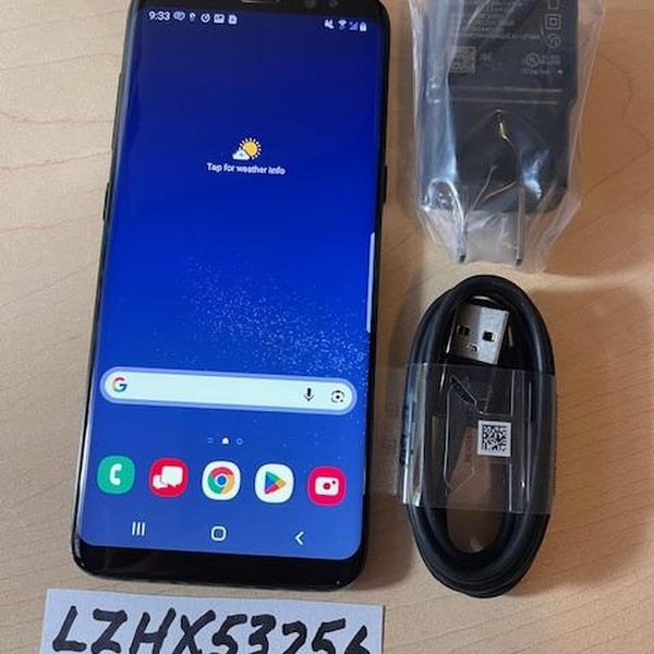 Samsung Galaxy S8 - Verizon, 64 GB, Black, 4 GB, SM-G950U