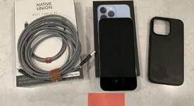 Good
													Apple iPhone 13 Pro - Unlocked, Sierra Blue, 128 GB, A2483, photo 1 of 6