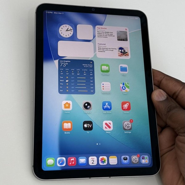 Apple iPad Mini 7th Gen - Unlocked, 128 GB, Gray, A2995