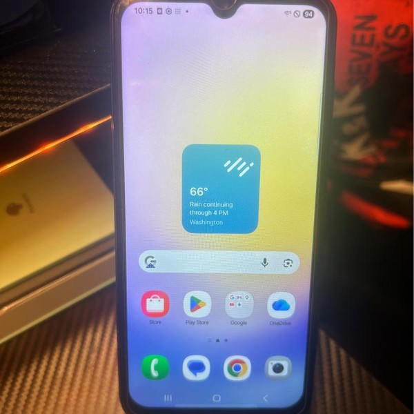 Samsung Galaxy A25 5G - Boost, 128 GB, Black & Blue, 6 GB