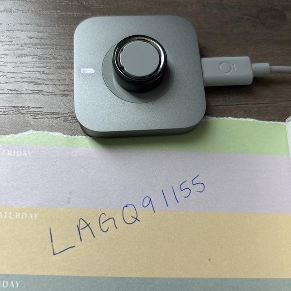 Oura Ring Gen 4 - Tide, 4, Ceramic